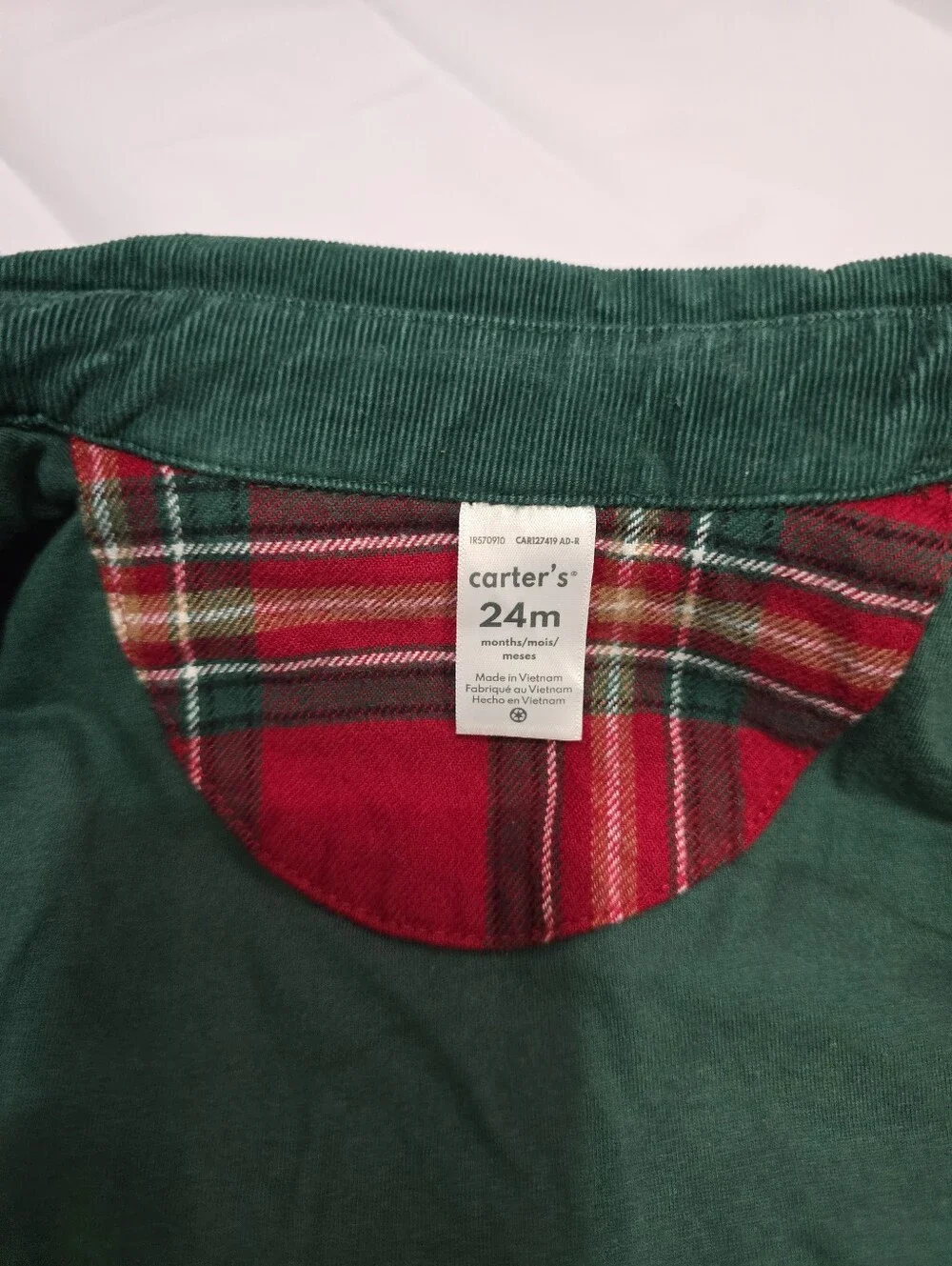Carter's‎ Deep Green Corduroy Jacket